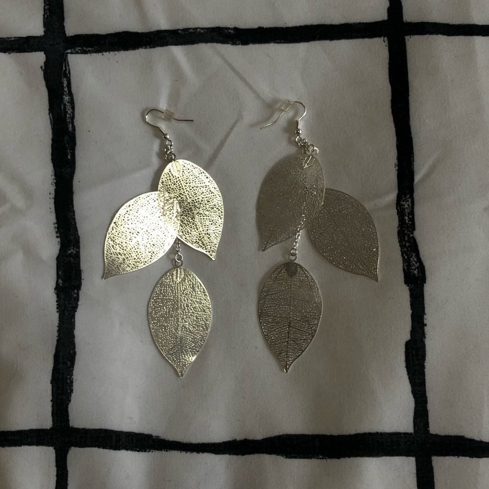 Leaf Dangle Earrings